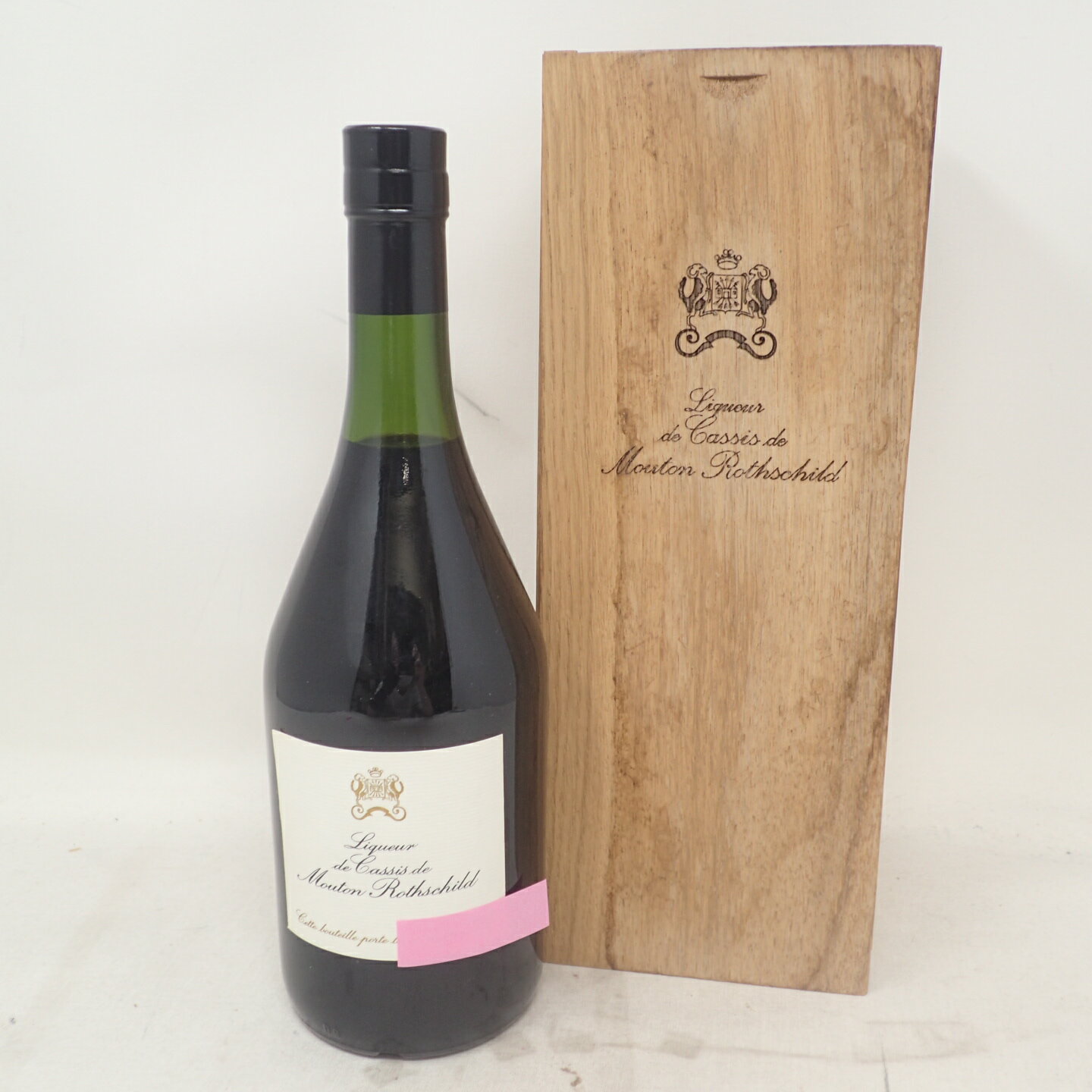 リキュール ド カシス ド ムートン ロートシルト 700ml 22% Liqueur de Cassis de Mouton Rothschild【I】【中古】