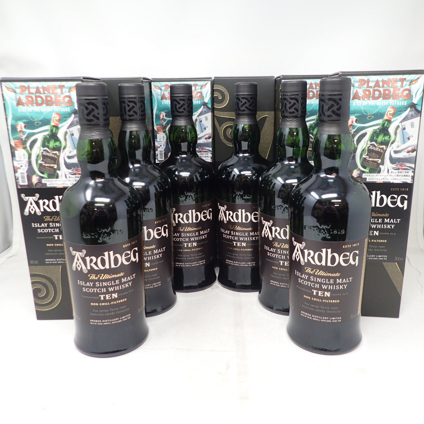 【未開栓】アードベッグ 10年 700ml 46％ ARDBEG 6本セット 同梱不可【7F】【中古】-cp31647