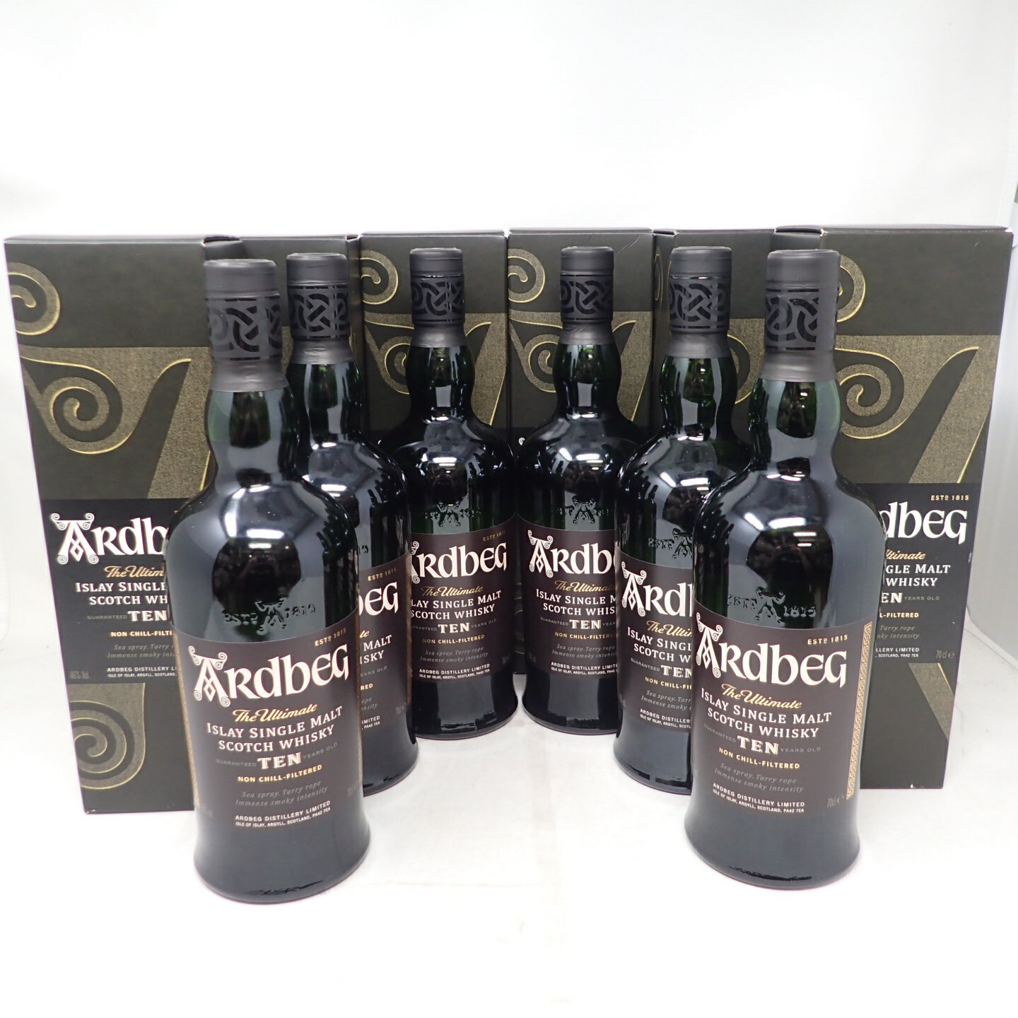 【未開栓】アードベッグ 10年 700ml 46％ ARDBEG 6本セット 同梱不可【7F】【中古】-cp31647