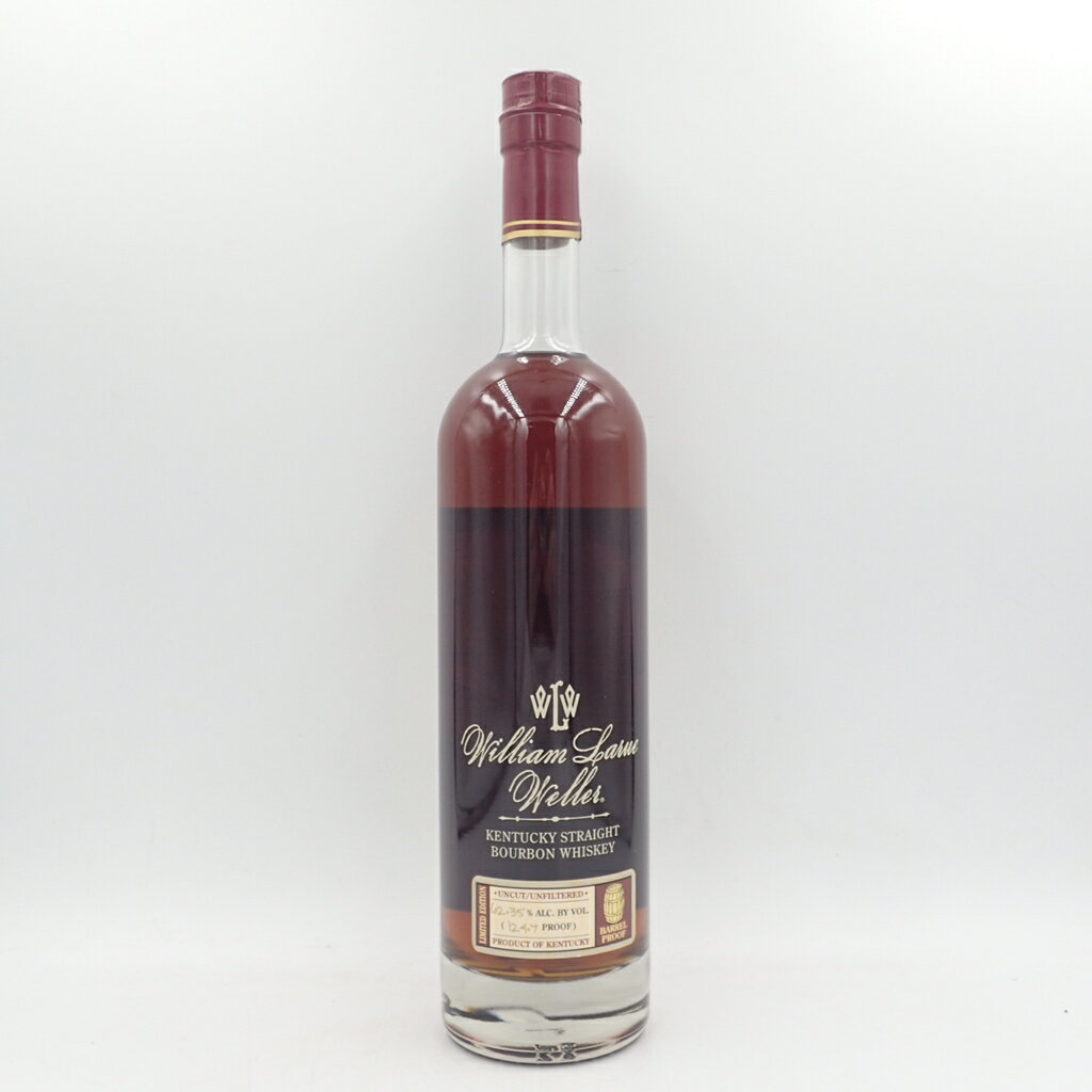 ウィリアム ラル ウェラー 750ml 62.35 William Larue Weller KENTUCKY STRIGHT BOUBON 同梱不可【M2】【中古】