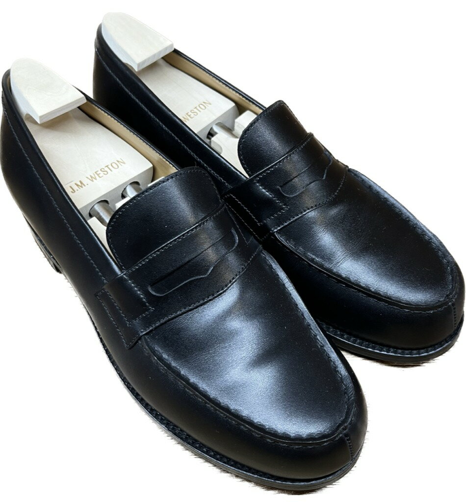 ジェイエムウエストン レディース レザーシューズ ローファー 180 82ラスト 黒 4.5D J.M.WESTON【中古】-cp31646のサムネイル