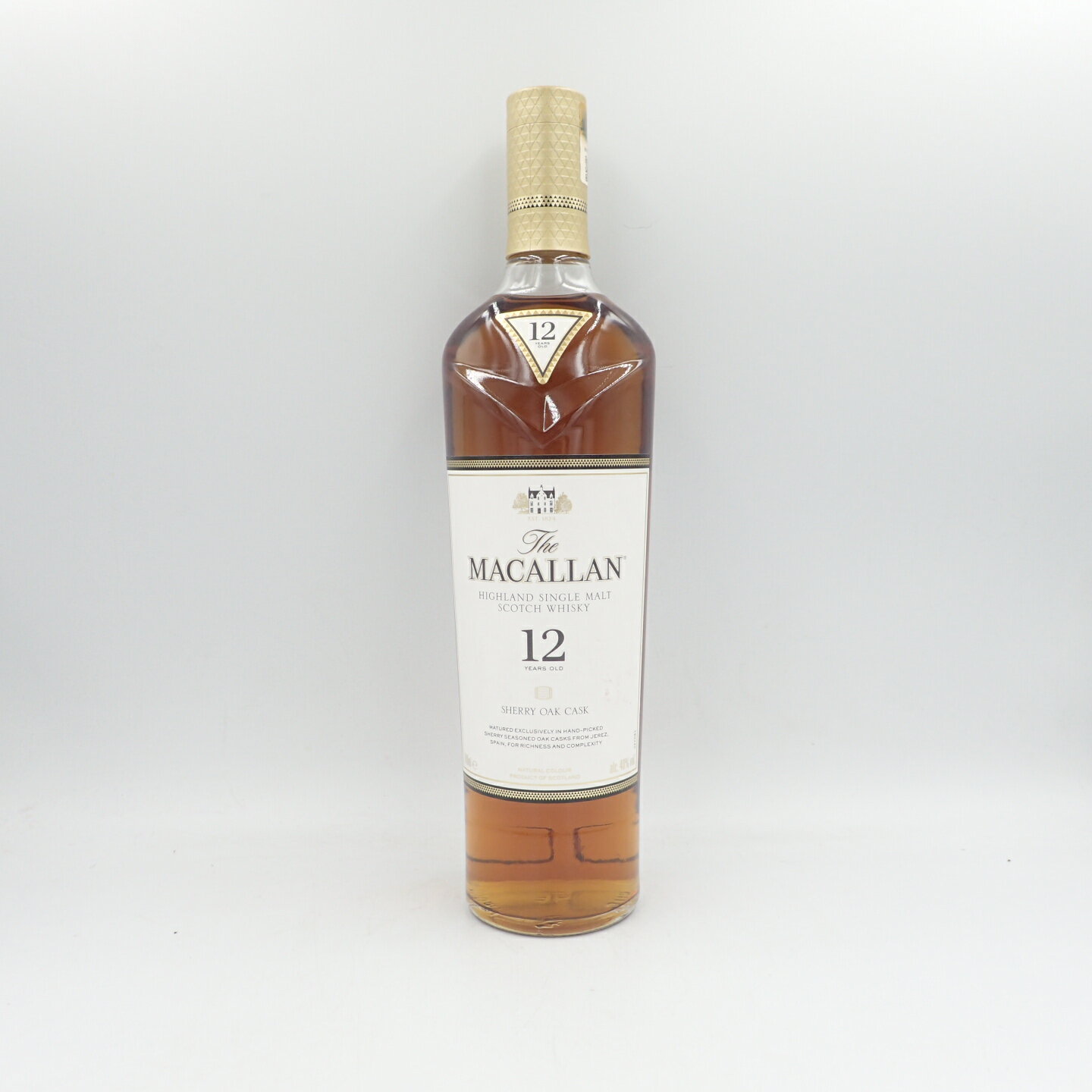 【未開栓】マッカラン 12年 シェリーオークカスク 700ml 40% The MACALLAN【C2】【中古】-cp31646