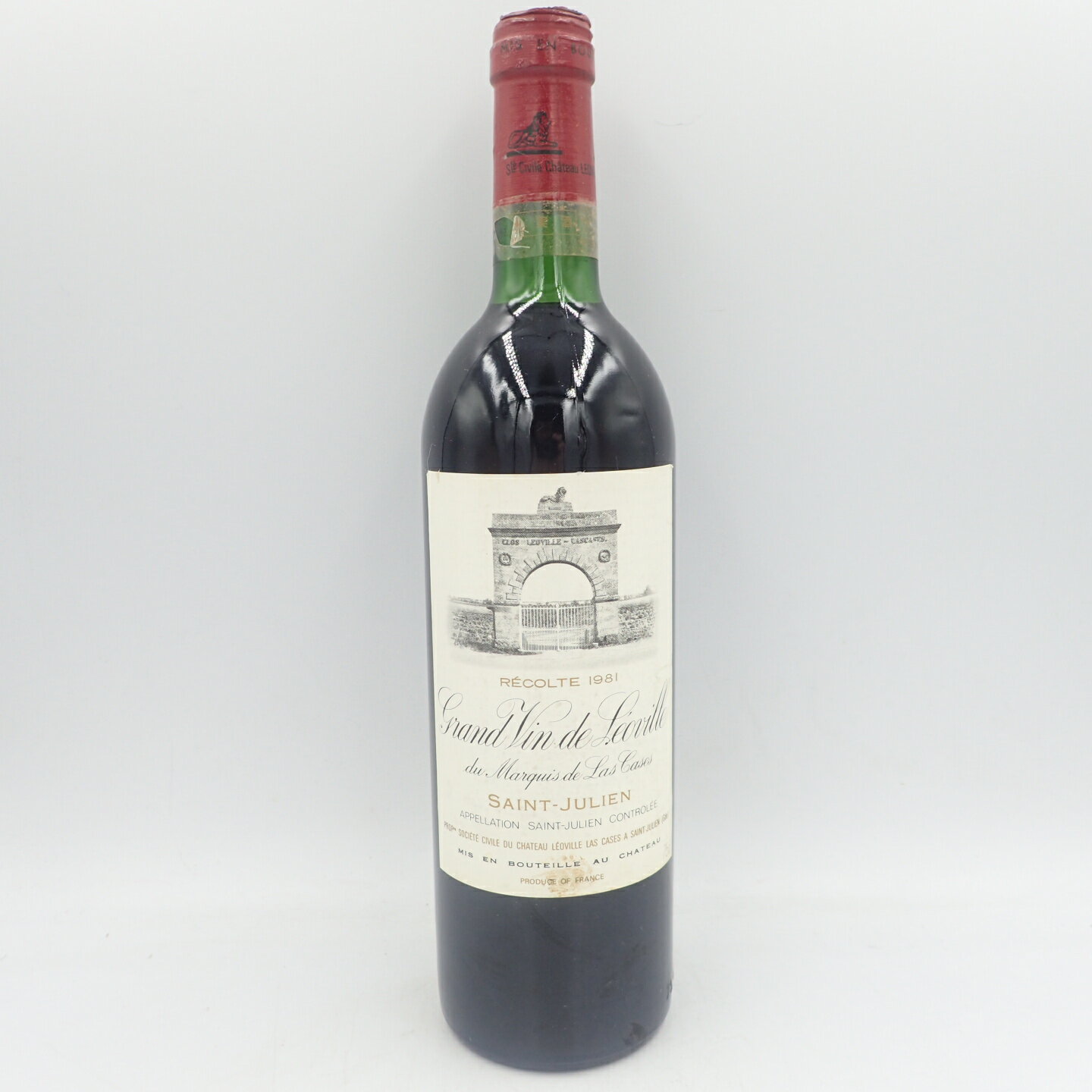 【未開栓】シャトー レオヴィル ラス カーズ 1981 750ml 13.5％ Chateau Leoville Las Cases【DD】【中古】