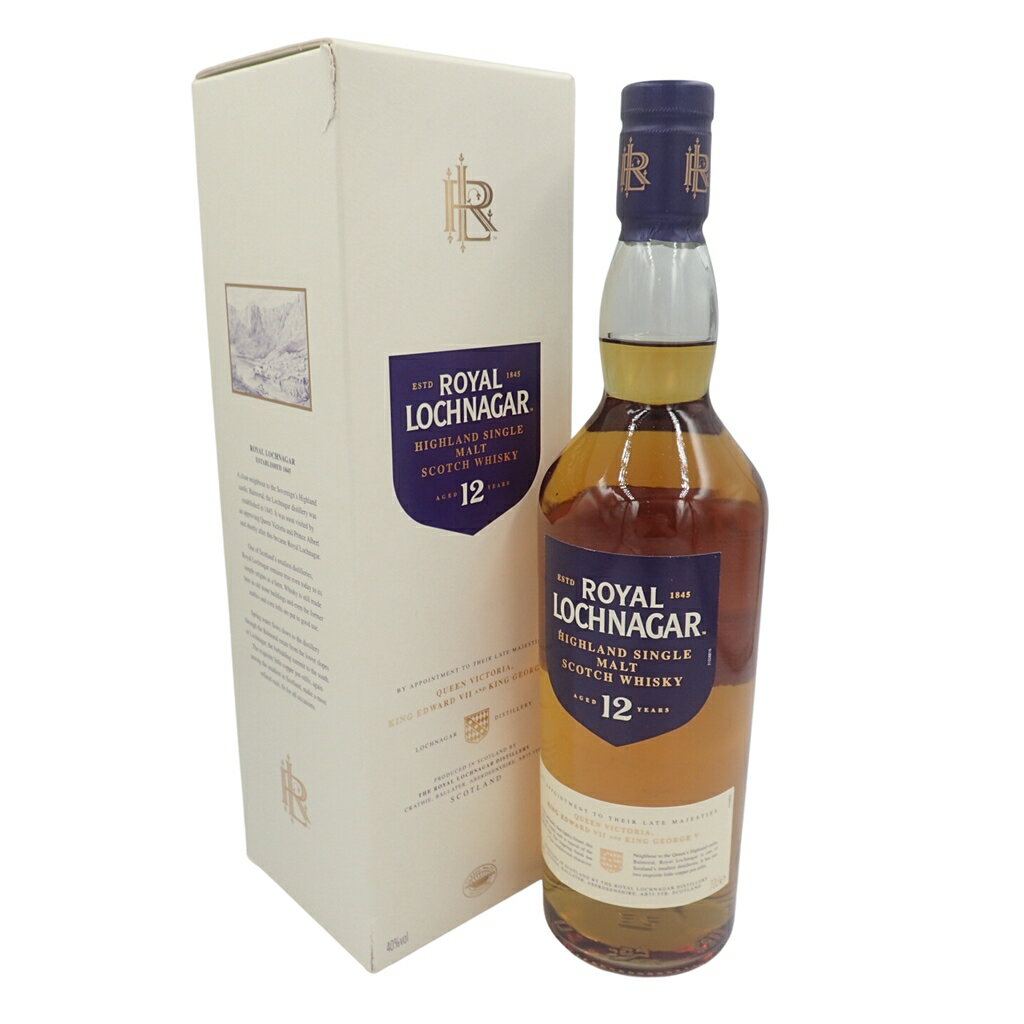 【未開栓】ロイヤルロッホナガー 12年 ハイランド シングルモルト スコッチウイスキー 700ml 40% ROYAL LOCHNAGAR【W】【中古】