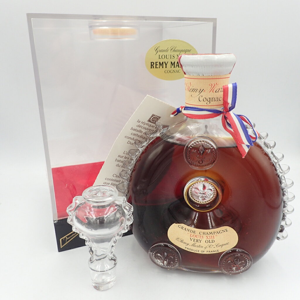 【未開栓】レミーマルタン ルイ13世 ベリーオールド クリアケース 替栓付 700ml REMY MARTIN 同梱不可【H1】【中古】