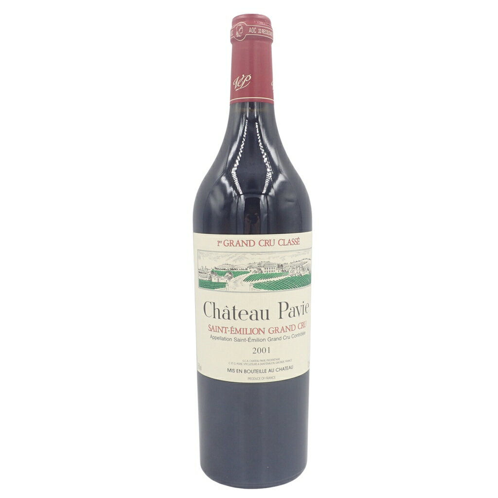 【未開栓】シャトー パヴィ サン エミリオン グラン クリュ 2001 750ml 13.5％ Chateau Pavie SAINT EMILION GRAND CRU【Q2】【中古】