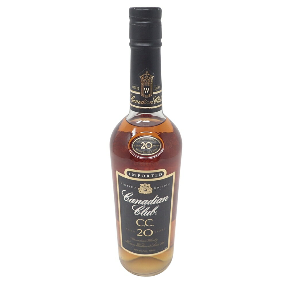 【未開栓】カナディアンクラブ 20年 CANADIAN CLUB 750ml 40％【G2】【中古】