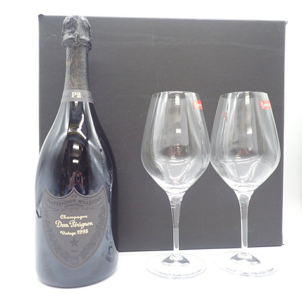 【未開栓】ドンペリニヨン P2 1998 750ml グラスセット Dom Perignon【G1】【中古】