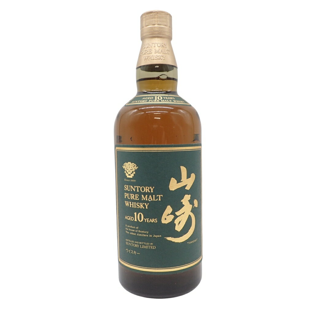 【未開栓】【東京都限定】サントリー 山崎 10年 ピュアモルト グリーンラベル 750ml 40% SUNTORY PURE MALT【U1】【中古】