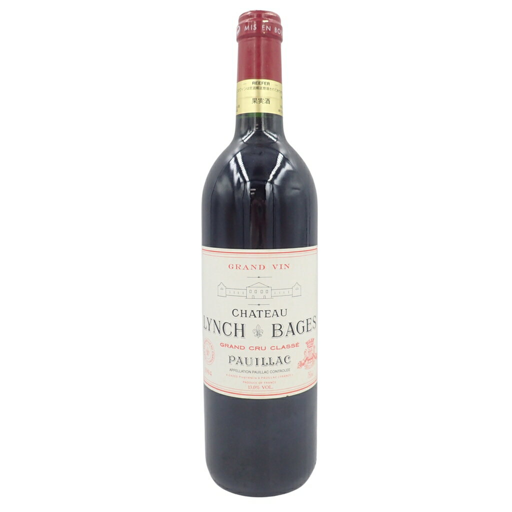 【未開栓】シャトー ランシュ バージュ グランクリュ クラッセ 1994 750ml 13.0％ CHATEAU LYNCH BAGES GRAND CRU CLASSE【I1】【中古】