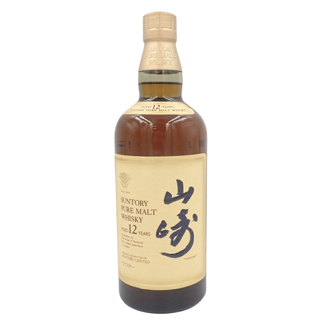 【未開栓】【東京都限定】サントリー 山崎12年 ピュアモルト 旧ラベル 750ml 43％ SUNTORY【Q2】【中古】