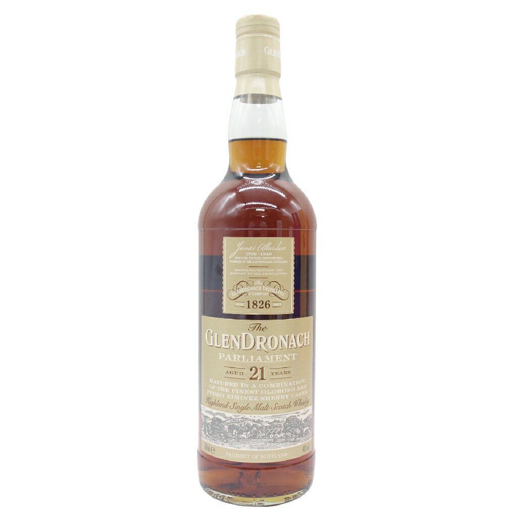 【未開栓】グレンドロナック パーラメント 21年 シングルモルト 700ml 48% GLENDRONACH PARLIAMENT【F】【中古】