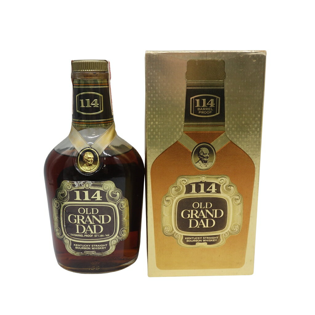 【未開栓】オールド グラン ダッド 114 Barrel Proof LOT.18 750ml 57％ OLD GRAND DAD【DD】【中古】販売済み