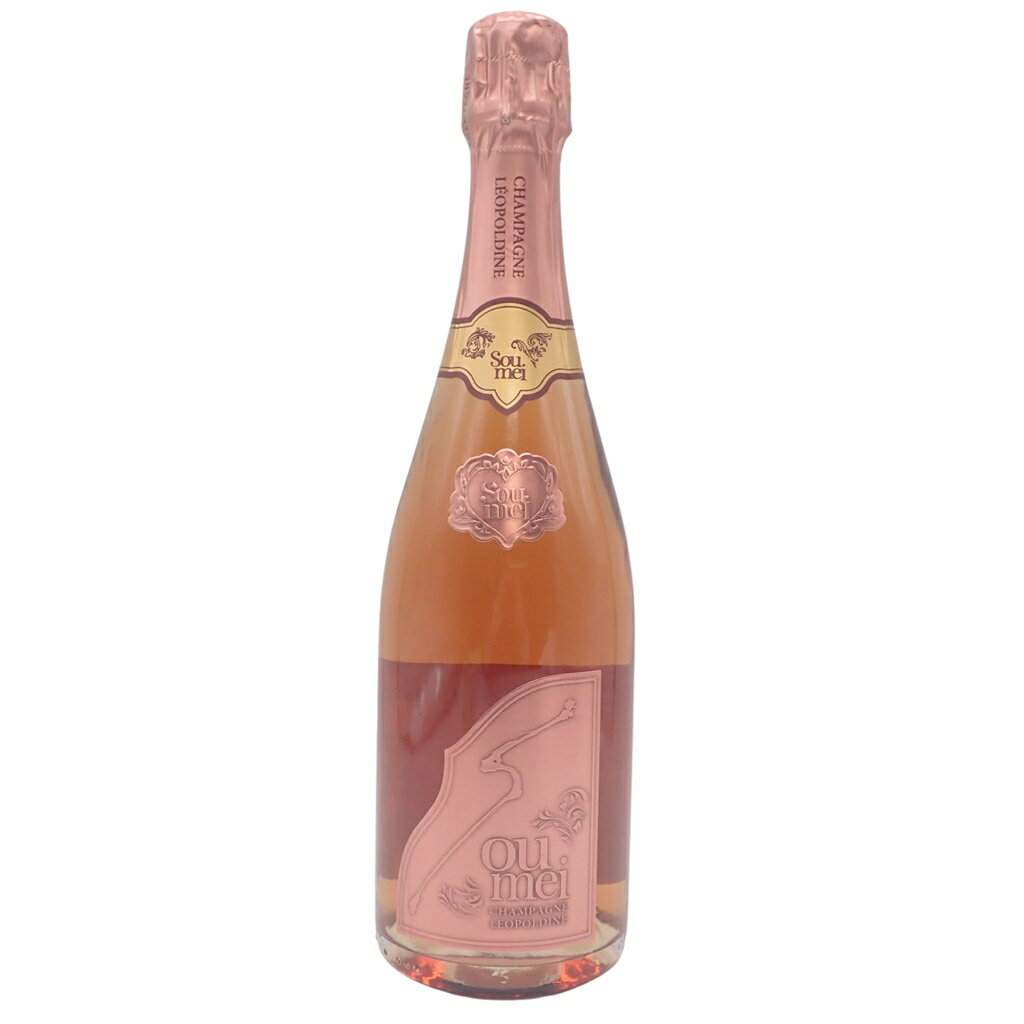 【未開栓】ソウメイ レオポルディーヌ ロゼ 750ml 12.5% LEOPOLDINE Soumei Champagne Rose【G4】【中古】