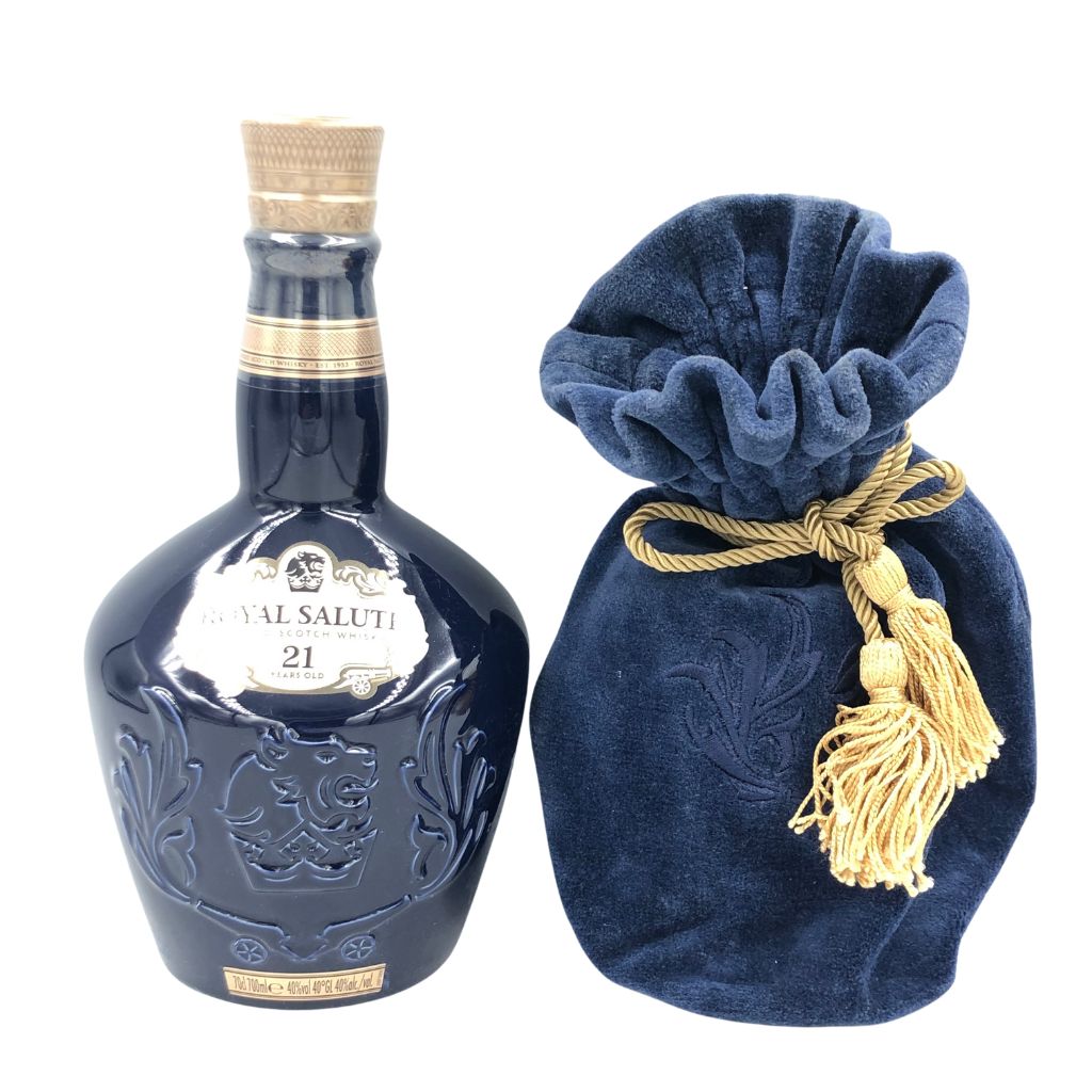 【未開栓】ロイヤルサルート 21年 青陶器 700ml 1366g ROYAL SALUTE【P2】【中古】