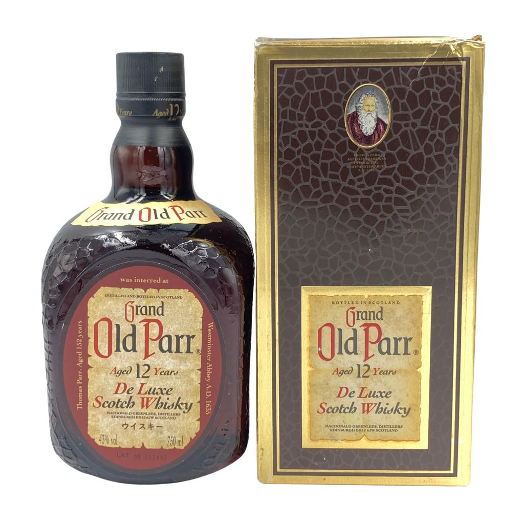 【未開栓】グランド オールドパー 12年 デラックス 750ml 40% Grand Old Parr De Luxe【I4】【中古】