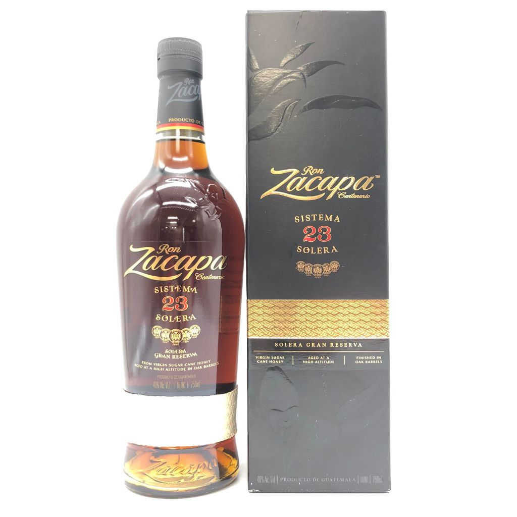 【未開栓】ロン サカパ センテナリオ 23年 ソレラ グラン レゼルヴァ 750ml 40% RON ZACAPA Centenario Solera Grand Reserva【N2】【中古】