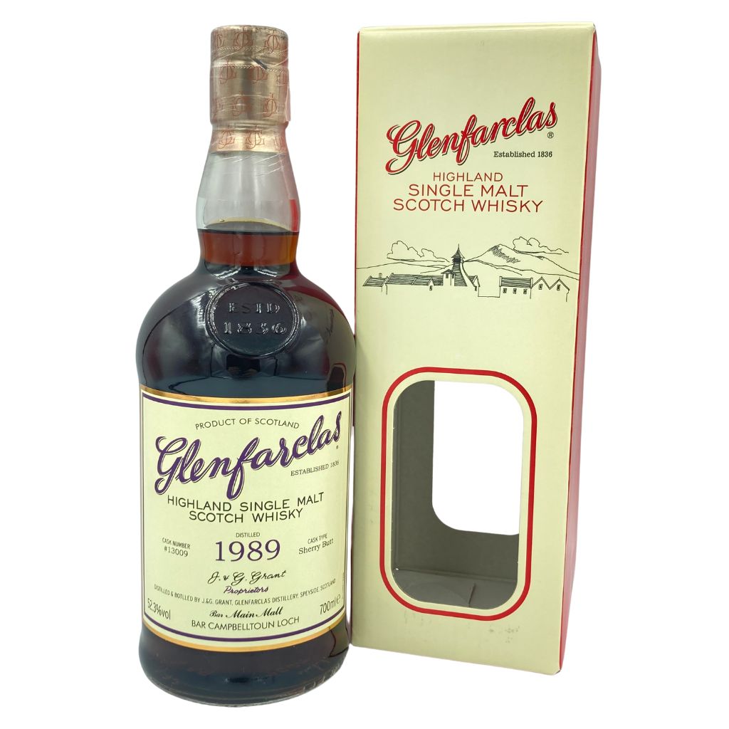 【未開栓】グレンファークラス 26年 1989 バー キャンベルタウン ロッホ カスク#13009 700ml 52.3% GlenFarcalas BAR CAMPBELLTOUN LOCH【同梱不可】【M4】【中古】