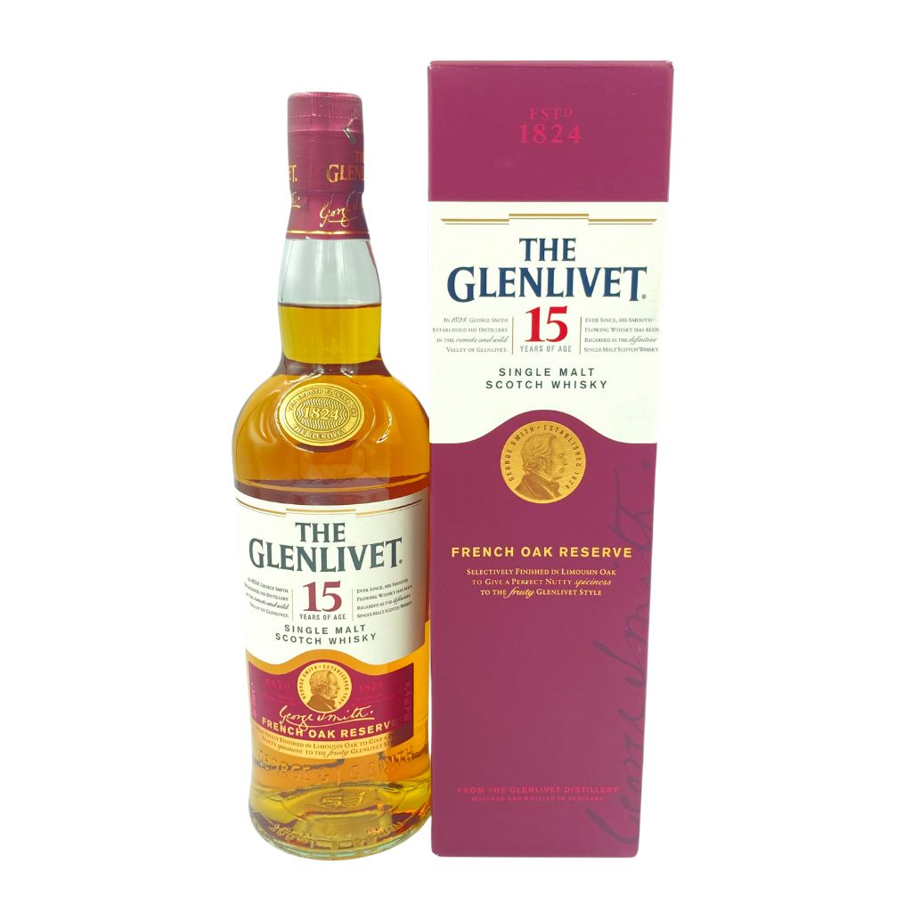 【未開栓】グレンリベット 15年 フレンチ オーク リザーブ 700ml 40％ THE GLENLIVET【J4】【中古】