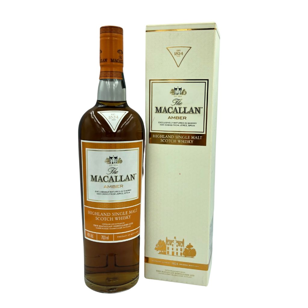 【未開栓】ザ マッカラン アンバー シングルモルト ウイスキー 700ml 40% The MACALLAN【L4】【中古】