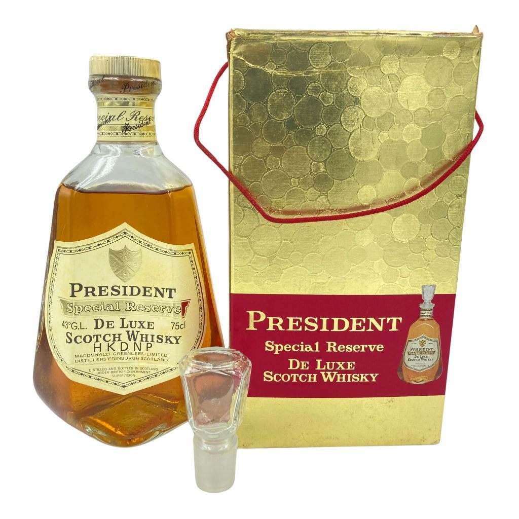 【未開栓】プレジデント スペシャル リザーブ デラックス 750ml 43% PRESIDENT SPECIAL RESERVE DE LUXE 【P4】【中古】