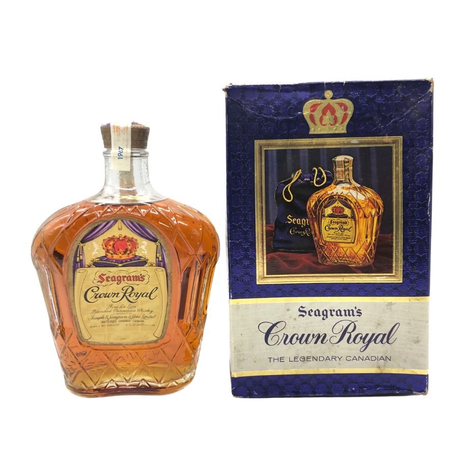 【未開栓】シーグラム クラウンロイヤル 1967 750ml 40% Seagram's Crown Royal 【Z】【中古】