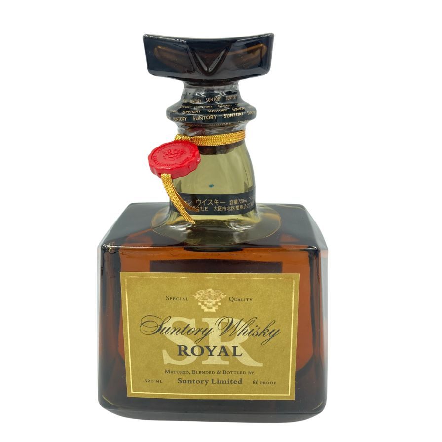 【未開栓】【東京都限定】サントリー ローヤル SR 山崎15年モルト 響マーク 720ml 43% SUNTORY ROYAL 【EE】【中古】