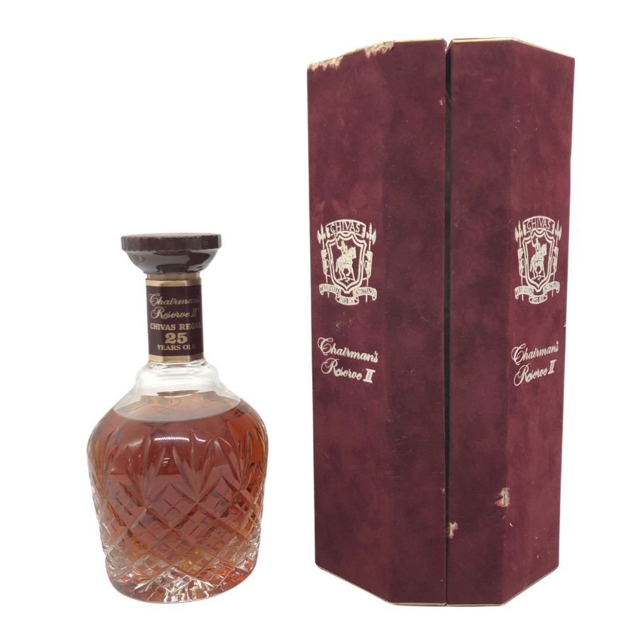 【未開栓】シーバス リーガル 25年 チェアマンズ リザーブ 750ml 43% CHIVAS REGAL CHAIRMAN'S RESERVE 【P2】【中古】