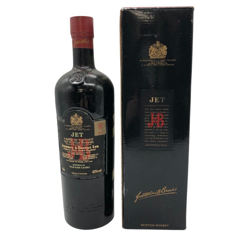 【未開栓】ジャスティリーニ＆ブルックス ジェット スコッチ ウイスキー 750ml 43％ Justerini & Brooks JET 【M1】【中古】