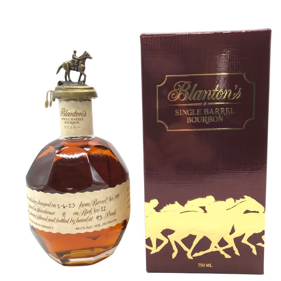 【未開栓】ブラントン シングルバレル 2023 750ml 46.5％ Blanton's SINGLE BARREL 【U4】【中古】