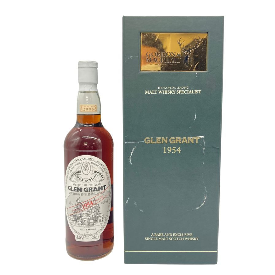 【未開栓】グレングラント 52年 ゴードン＆マクファイル 1954-2006 700ml 40％ GLEN GRANT GORDON&MACPHAIL【同梱不可】 【B1】【中古】