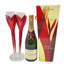 【未開栓】モエ エ シャンドン アンペリアル 750ml 12％ チューリップグラス付き Moet & Chandon IMPERIAL 【L1】【中古】