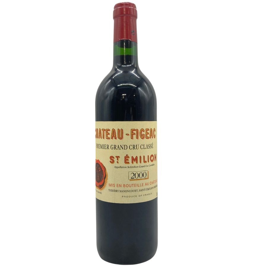 【未開栓】シャトー フィジャック サンテミリオン プルミエ グランクリュ クラッセ 2000 750ml 13% Chateau Figeac Saint Emilion Premier Grand Cru Classe 【A】【中古】