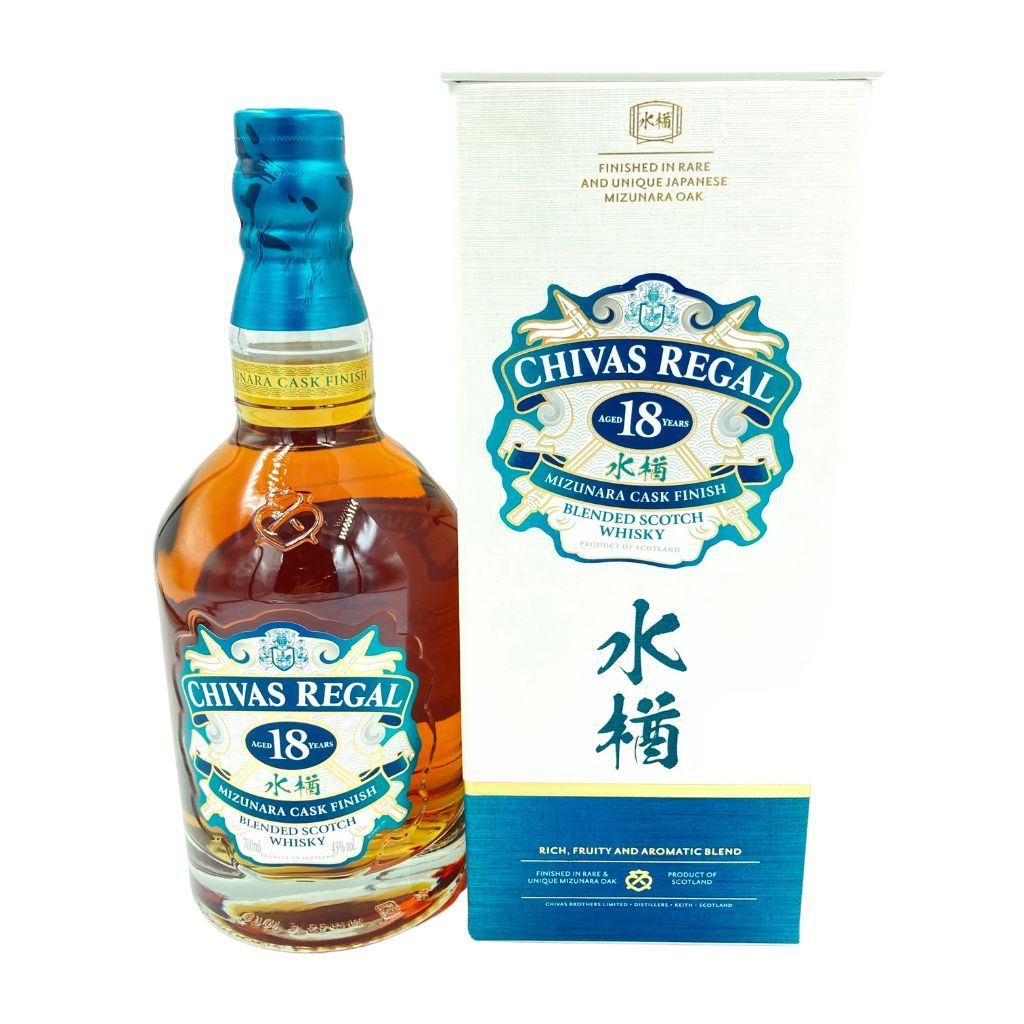 【未開栓】シーバスリーガル 18年 ミズナラ 700ml 43% CHIVAS REGAL MIZUNARA【H】【中古】