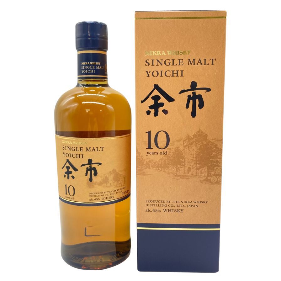 【未開栓】【東京都限定】ニッカ 余市 10年 シングルモルト 新ラベル 700ml 45％ NIKKA 【K4】【中古】