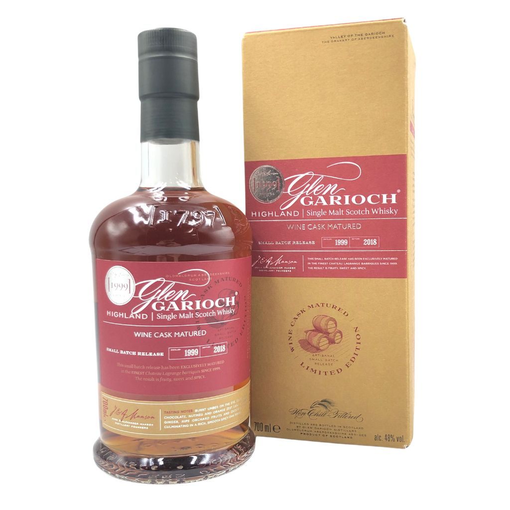 【未開栓】グレンギリー ワインカスク 1999-2018 700ml 48% GLEN GARIOCH WINE CASK 【R2】【中古】