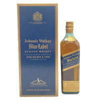 【未開栓】ジョニーウォーカー ブルーラベル 旧 750ml 43% Johnnie Walker 【N4】【中古】