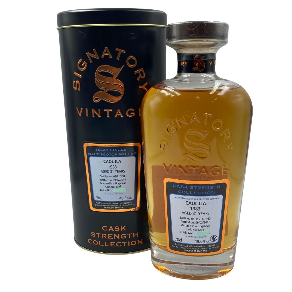 【未開栓】カリラ 31年 シグナトリー ヴィンテージ 1983 700ml 43% CAOL ILA SIGNATORY VINTAGE 【A4】【中古】