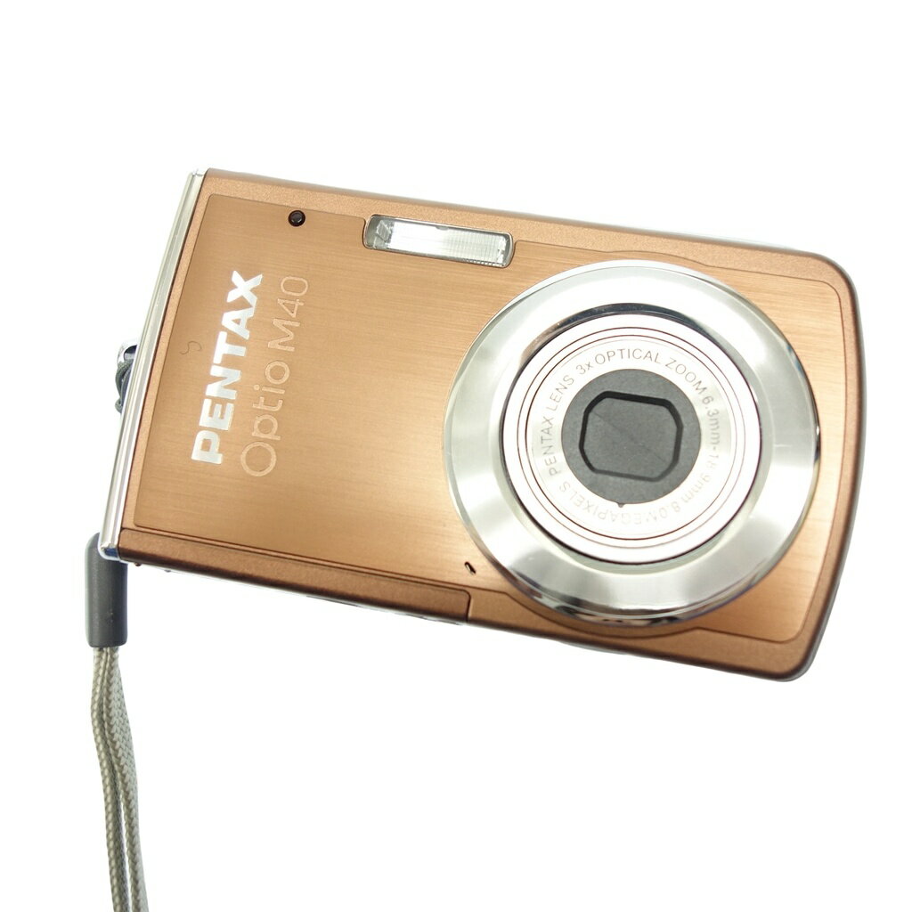 ペンタックス オプティオ コンパクトデジタルカメラ M40 ブラウン系 PENTAX OPTIO【AFI10】【中古】