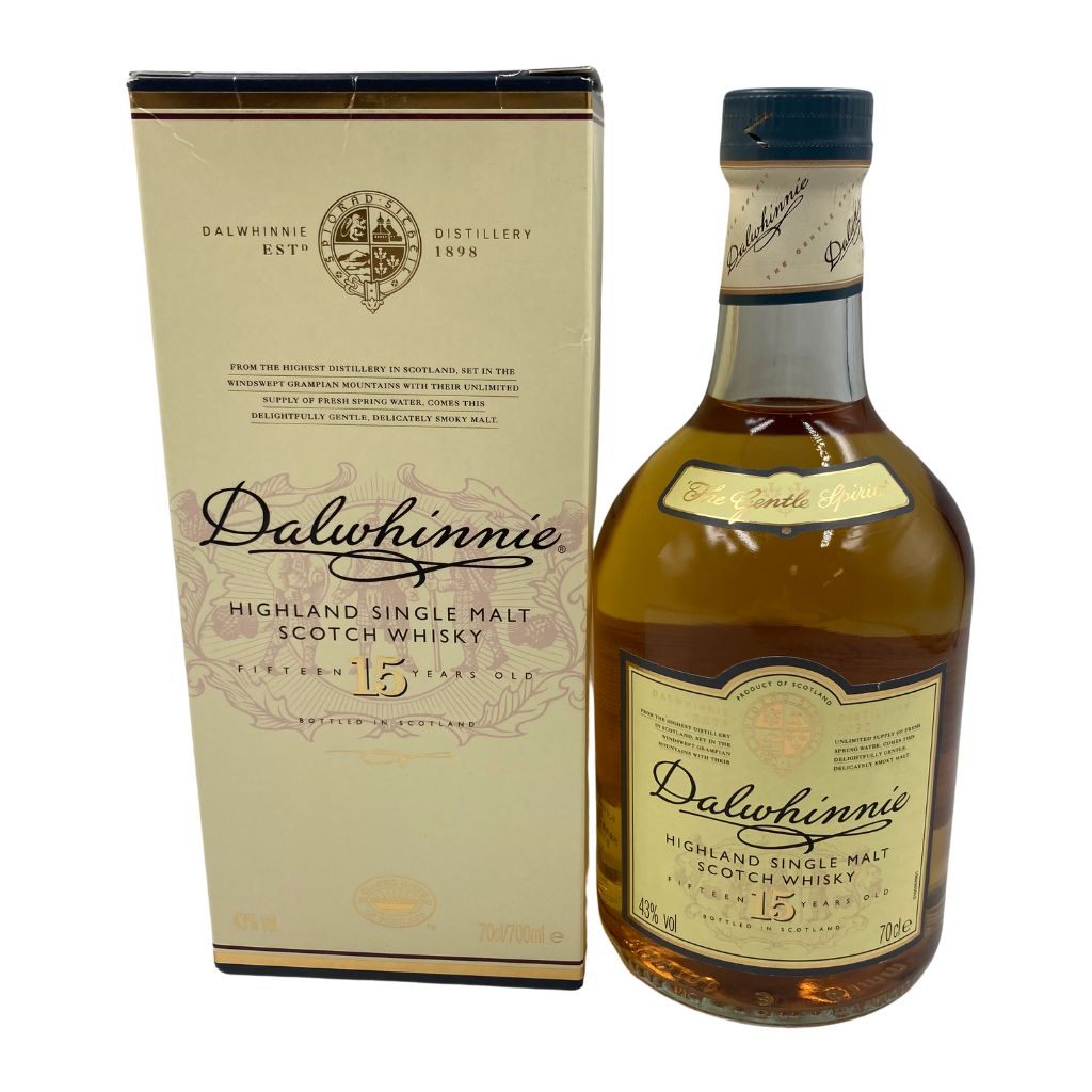 【未開栓】ダルウィニー 15年 700ml 43％ Dalwhinnie 【E3】【中古】