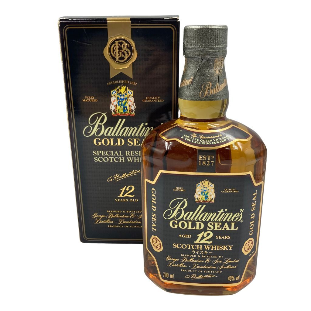 【未開栓】バランタイン 12年 ゴールドシール 700ml 40％ Ballantine's GOLD SEAL 【F3】【中古】