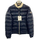 モンクレール ダウンジャケット AUBERT スタンドカラー 18AW ブラック サイズ4 MONCLER メンズ【AFA12】【中古】