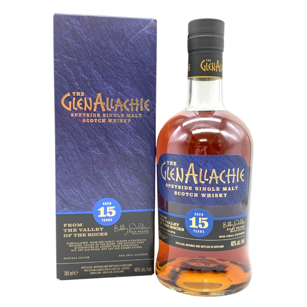 GLENALLACHIE 【未開栓】グレンアラヒー 15年 700ml 46% GLEN ALLACHIE 【V4】【中古】