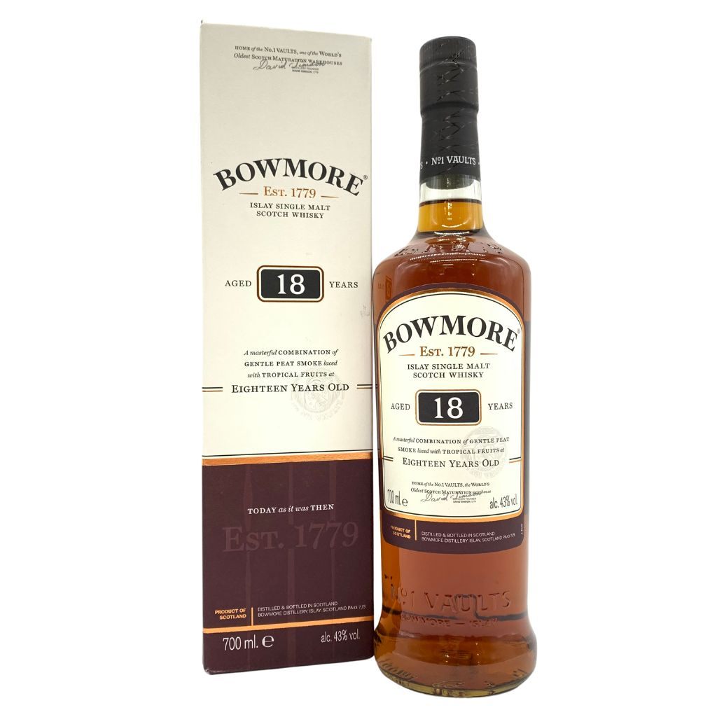 【未開栓】ボウモア 18年 700ml 43% BOWMORE 【N4】【中古】