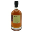 【未開栓】コーヴァル バーボン シングルバレル 750ml 47% KOVAL Bourbon Single Barrel 【E】【中古】