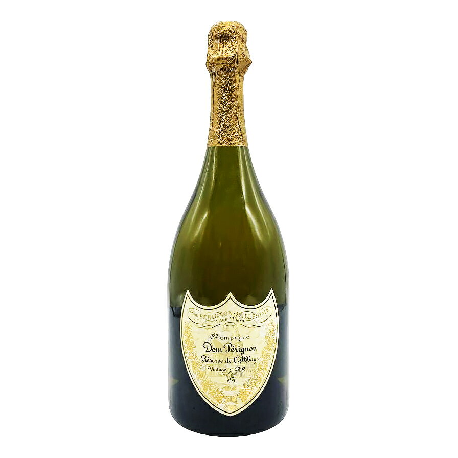 【未開栓】ドンペリニヨン レゼルヴ ド ラベイ 2002 750ml 12.5％ Dom Perignon Reserve de l'Abbaye 【E4】【中古】