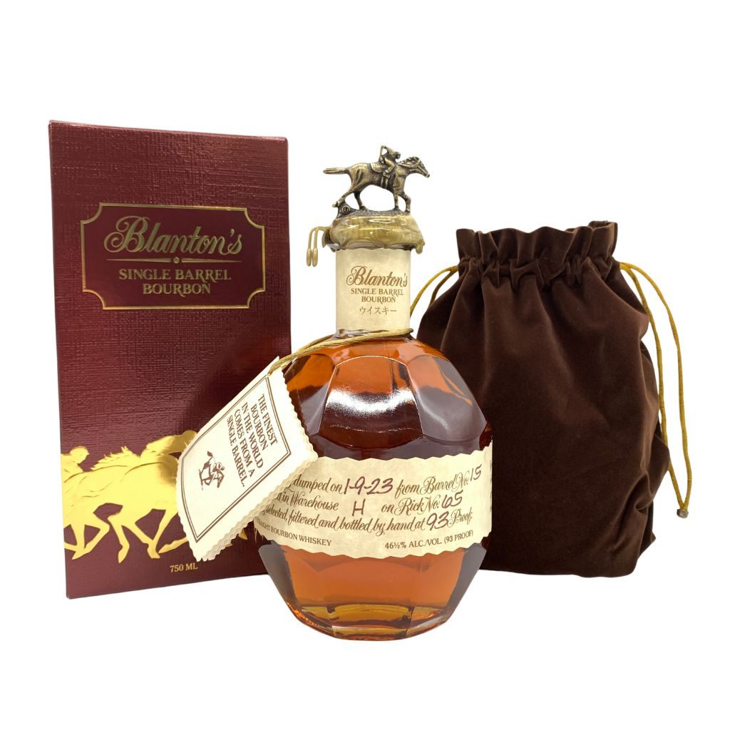 【未開栓】ブラントン シングルバレル 2023 750ml 46.5％ Blanton's SINGLE BARREL 【F4】【中古】