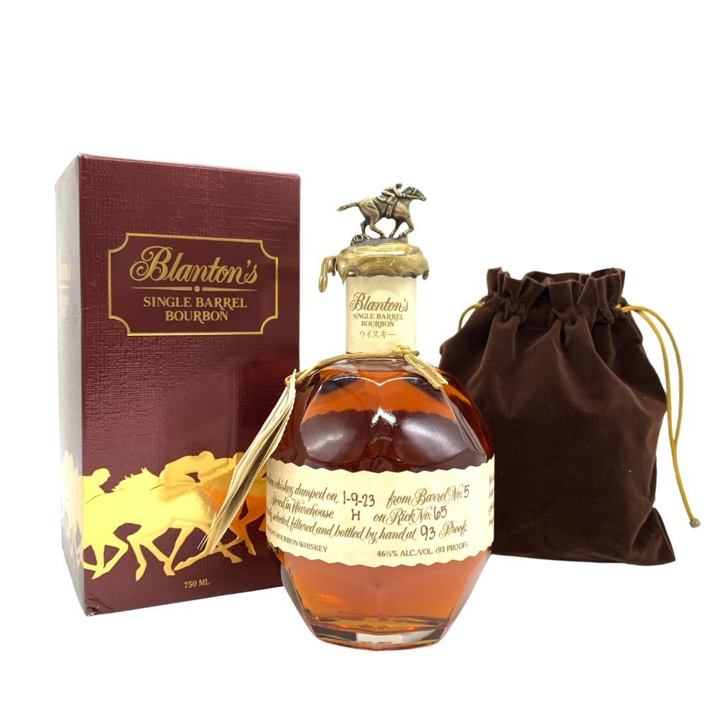 【未開栓】ブラントン シングルバレル 2023 750ml 46.5％ Blanton's SINGLE BARREL 【C4】【中古】