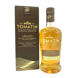 【未開栓】トマーティン レガシー 700ml 43% TOMATIN Legacy 【I】【中古】