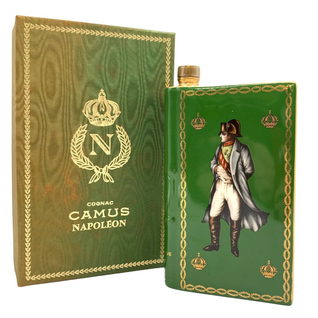 【未開栓】カミュ ブック ナポレオン 緑陶器 40％ 700ml CAMUS NAPOLEON 1180g【W】【中古】